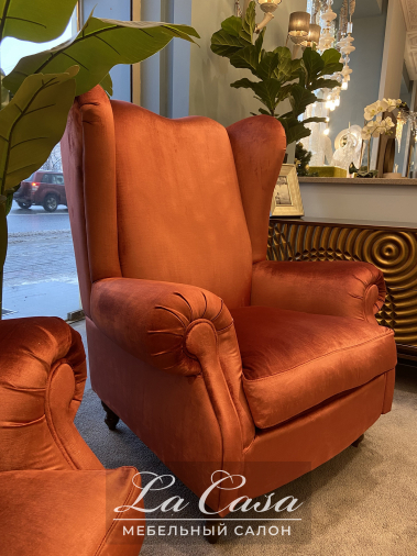 Кресло Bergere Mandarino - купить в Москве от фабрики Keoma из Италии - фото №2