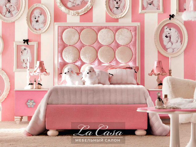 Кровать Lolita 01 - купить в Москве от фабрики Alta moda из Италии - фото №1