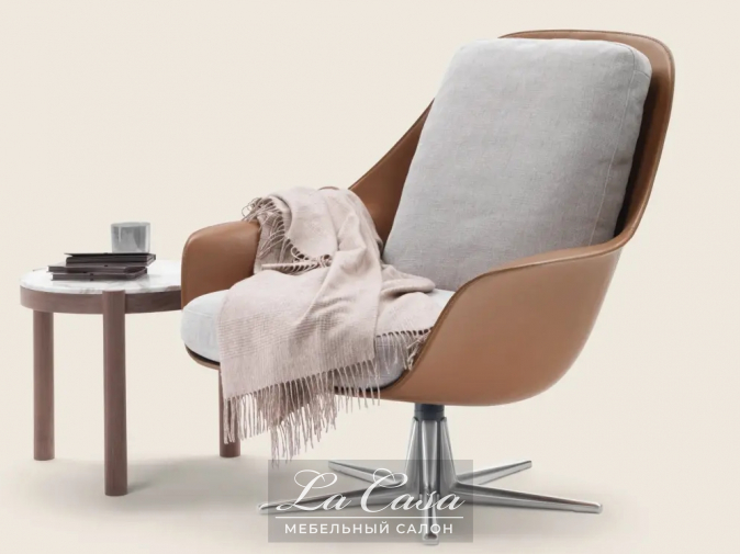 Кресло Sveva Grey - купить в Москве от фабрики Flexform из Италии - фото №5