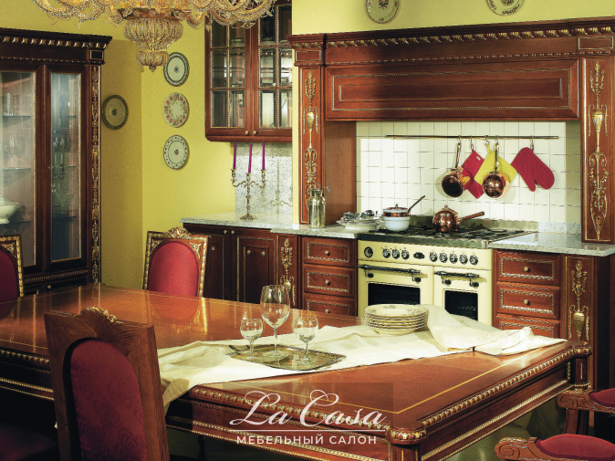 Кухня Louvre Ciliegio - купить в Москве от фабрики Elledue из Италии - фото №1