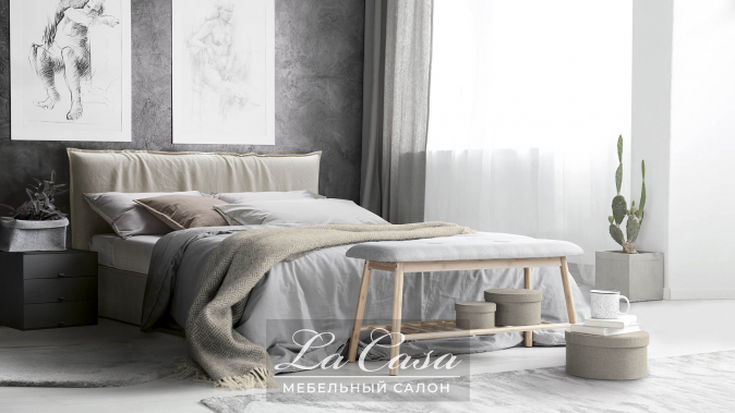 Кровать Naxos - купить в Москве от фабрики Milano Bedding из Италии - фото №2