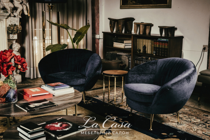 Кресло Giulia Blue - купить в Москве от фабрики Black Tie из Италии - фото №5