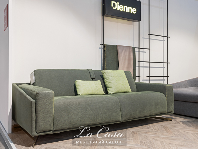 Фото дивана Space от фабрики Dienne общий вид зеленый - фото №5