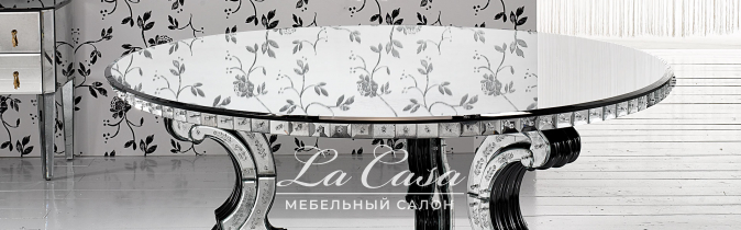 Стол обеденный Cigno - купить в Москве от фабрики Arte Veneziana из Италии - фото №5