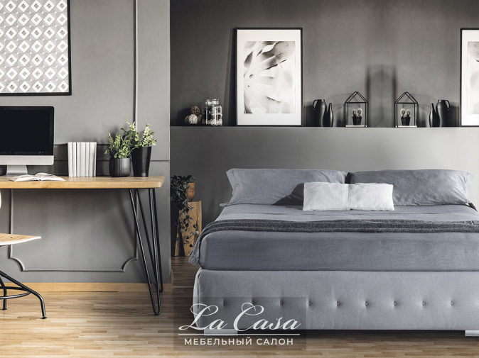 Кровать Raja - купить в Москве от фабрики Milano Bedding из Италии - фото №2