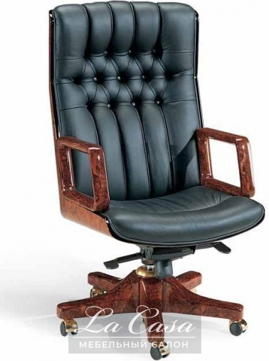 Кресло руководителя Olimpus Wood - купить в Москве от фабрики Elledue из Италии - фото №1
