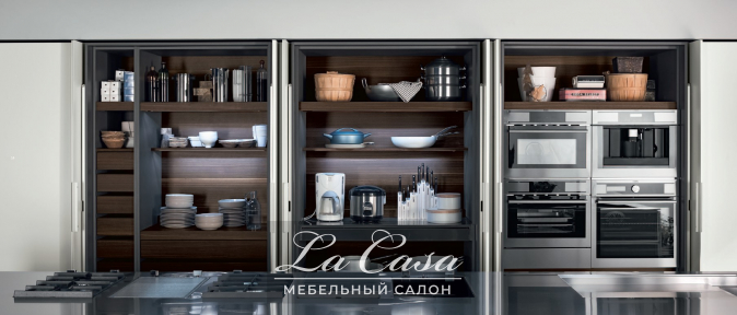 Кухня Tk38 Black - купить в Москве от фабрики Rossana из Италии - фото №4