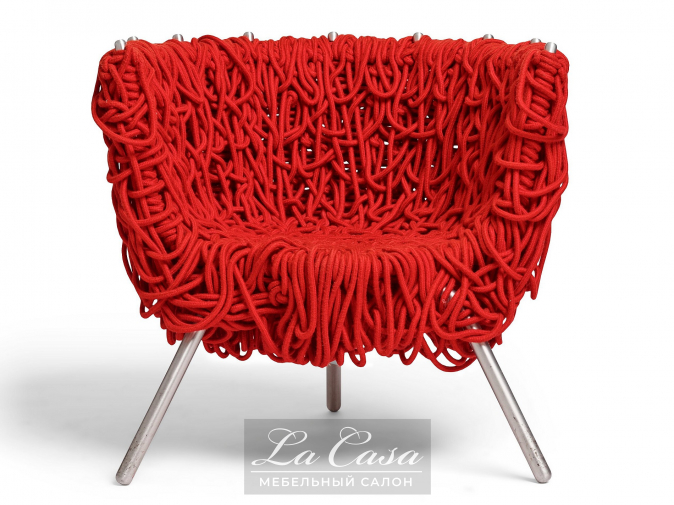 Кресло Vermelha Ctv010 - купить в Москве от фабрики Edra из Италии - фото №1