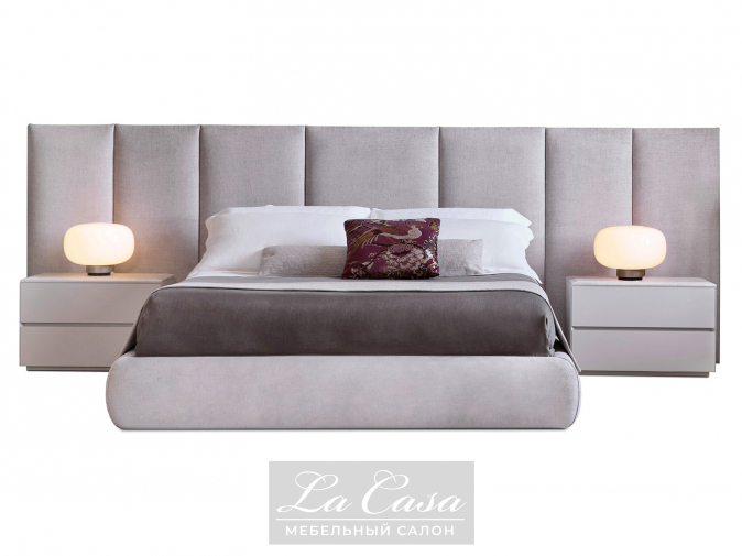 Кровать Wall Grey - купить в Москве от фабрики Conte Casa из Италии - фото №1
