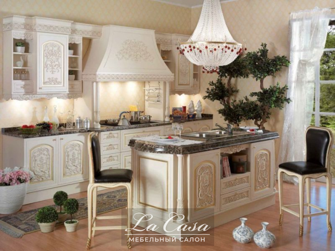 Кухня Lira - купить в Москве от фабрики Asnaghi Interiors из Италии - фото №1