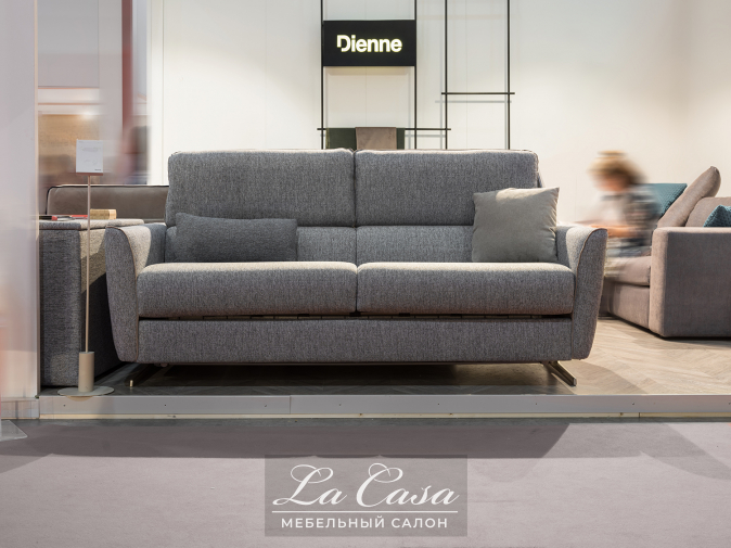 Фото дивана Bellini от фабрики Dienne общий вид серый - фото №2