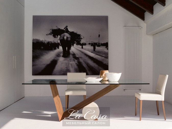 Стол обеденный Valentino Transparent - купить в Москве от фабрики Cattelan Italia из Италии - фото №3