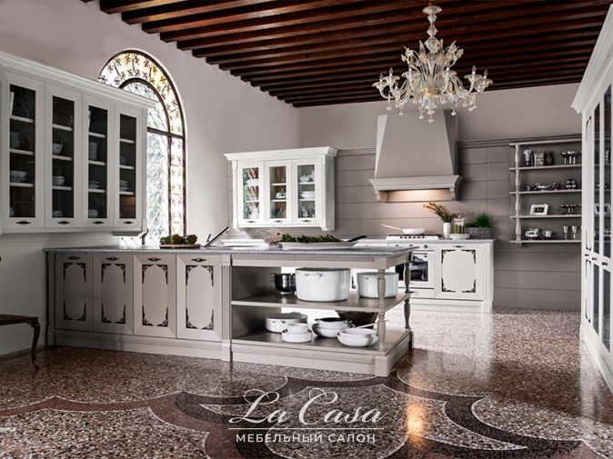Кухня Etoile Laccato Seta Bianco Creta - купить в Москве от фабрики Cesar из Италии - фото №1