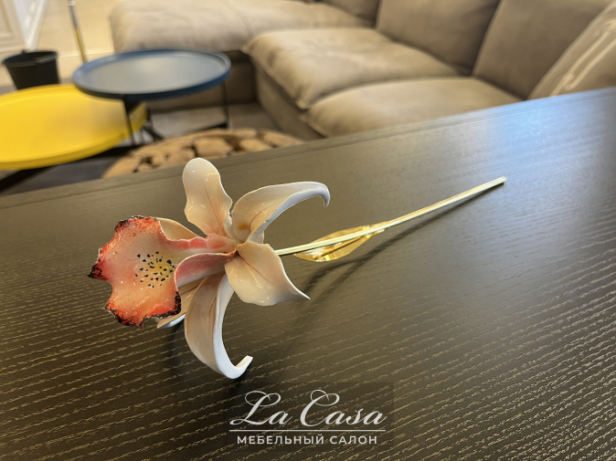 Статуэтка Orchidea rosa 30 - купить в Москве от фабрики Lorenzon из Италии - фото №1