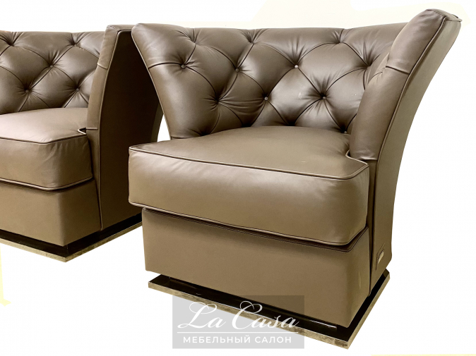 Кресло Sani Leather - купить в Москве от фабрики Longhi из Италии - фото №3