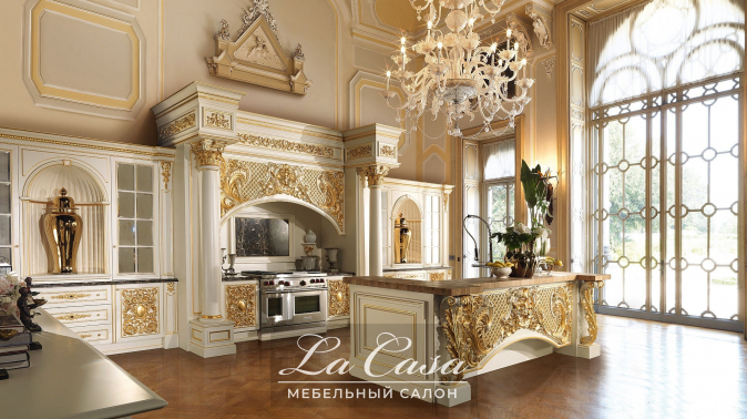 Кухня Palazzo Giada - купить в Москве от фабрики Boiserie Italia из Италии - фото №2
