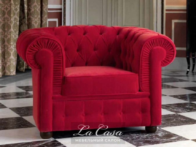 Кресло Ottocento Red - купить в Москве от фабрики Domingo Salotti из Италии - фото №1