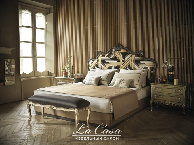 Кровать 9639 - купить в Москве от фабрики Angelo Cappellini из Италии - фото №2