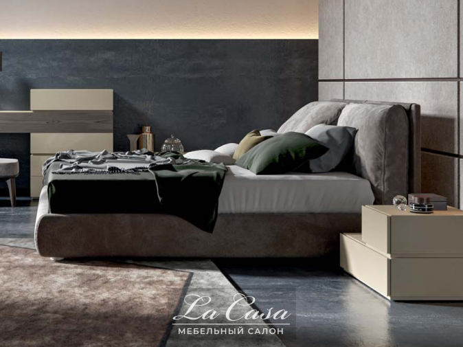 Кровать Levante Grey - купить в Москве от фабрики Veneran из Италии - фото №1