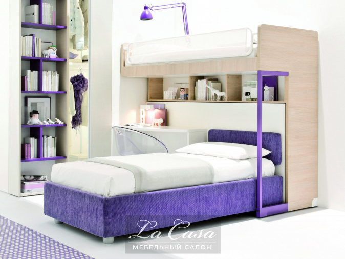 Кровать Letto Imbottito - купить в Москве от фабрики Clever из Италии - фото №1