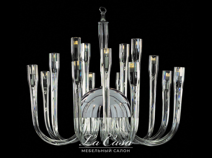 Люстра Berna Clear 12l - купить в Москве от фабрики Iris Cristal из Испании - фото №1