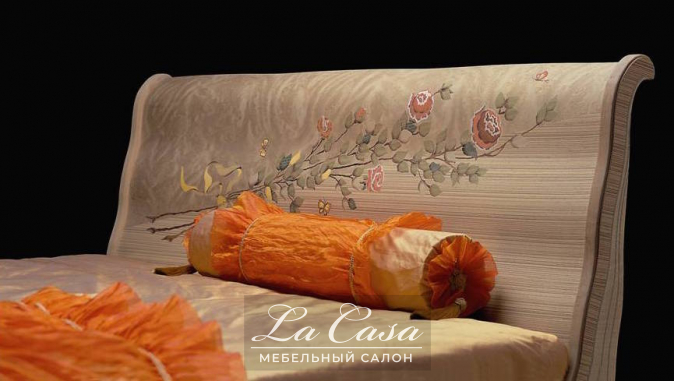 Кровать Zebrano Le01 - купить в Москве от фабрики Carpanelli из Италии - фото №3