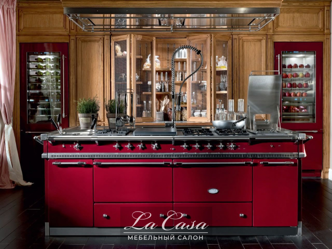 Кухня Monterey Rosso - купить в Москве от фабрики L`ottocento из Италии - фото №2