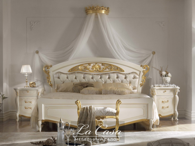 Кровать 1302 - купить в Москве от фабрики Casa+39 из Италии - фото №1
