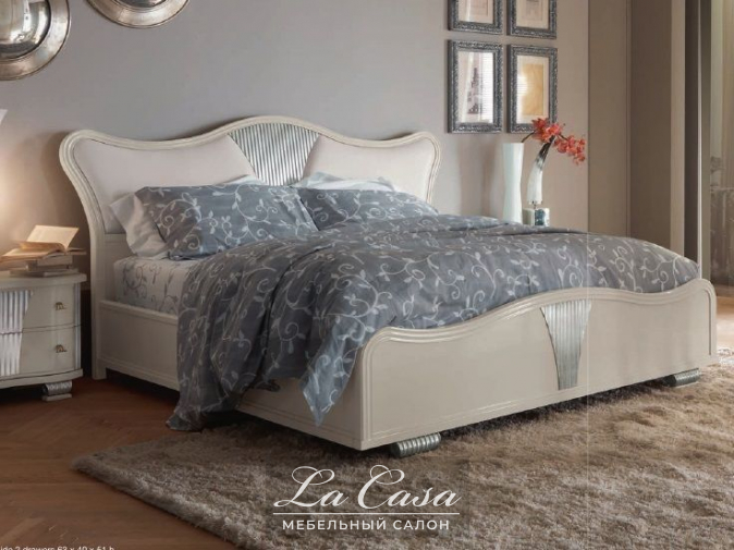 Кровать 2040 - купить в Москве от фабрики Carpanese Home из Италии - фото №1