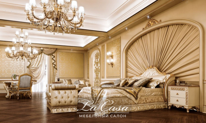 Кровать Dorian Gold - купить в Москве от фабрики Bruno Zampa из Италии - фото №3