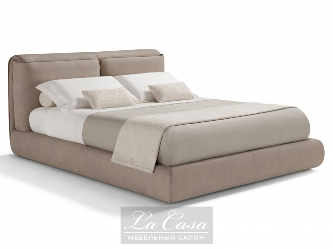 Кровать Pillow Beige - купить в Москве от фабрики Conte Casa из Италии - фото №1