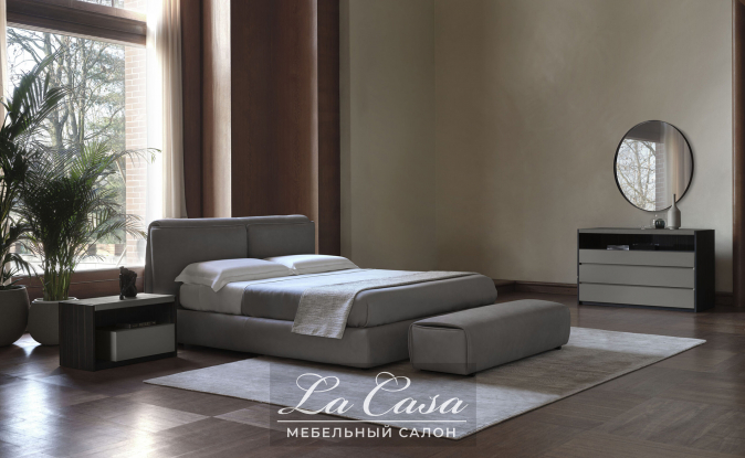 Кровать Pillow Beige - купить в Москве от фабрики Conte Casa из Италии - фото №6