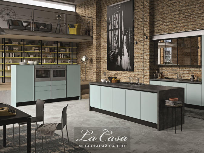 Кухня Quadro Blue - купить в Москве от фабрики Aran Cucine из Италии - фото №1