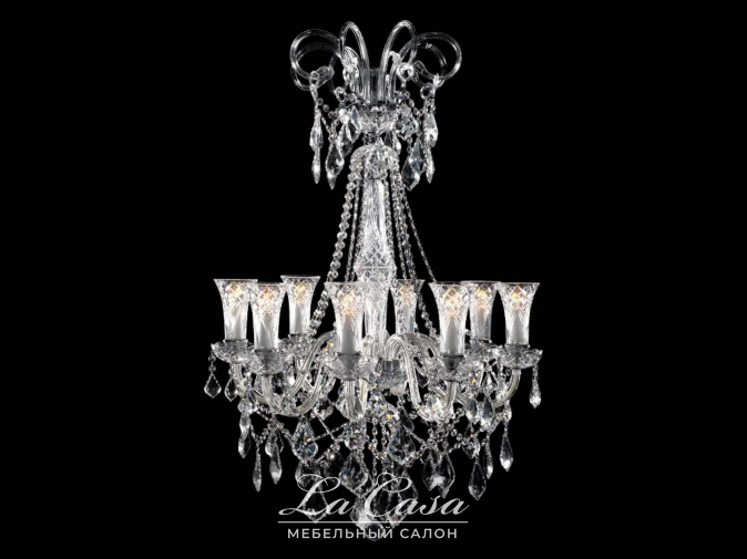 Люстра Oxford De Luxe 8l - купить в Москве от фабрики Iris Cristal из Испании - фото №1
