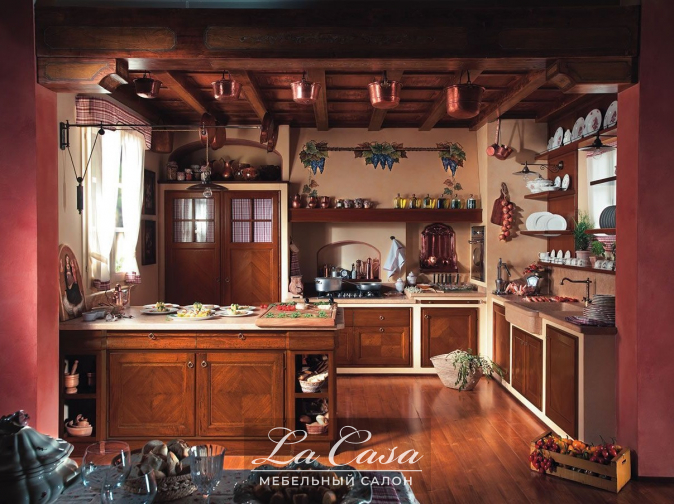 Кухня Antiqua Equilibrio - купить в Москве от фабрики L`ottocento из Италии - фото №1