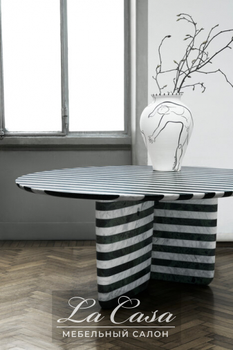 Стол обеденный Tobi-Ishi striped marble - купить в Москве от фабрики B&B Italia из Италии - фото №7