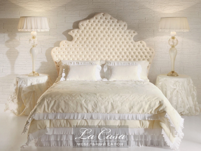 Кровать Pandora White - купить в Москве от фабрики Halley из Италии - фото №1