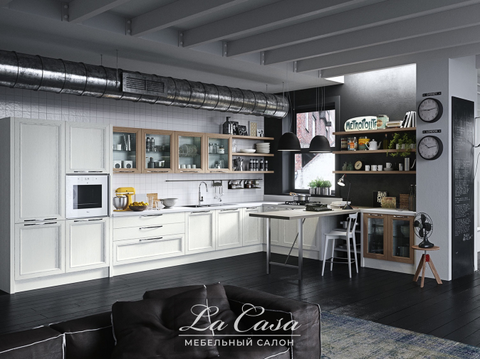 Кухня Magistra White Ash - купить в Москве от фабрики Aran Cucine из Италии - фото №1