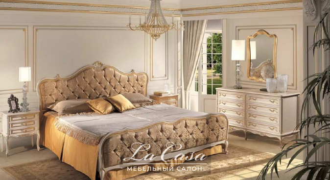 Кровать Strauss - купить в Москве от фабрики Angelo Cappellini из Италии - фото №3
