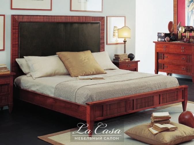 Кровать Etnica G1304 - купить в Москве от фабрики Annibale Colombo из Италии - фото №1