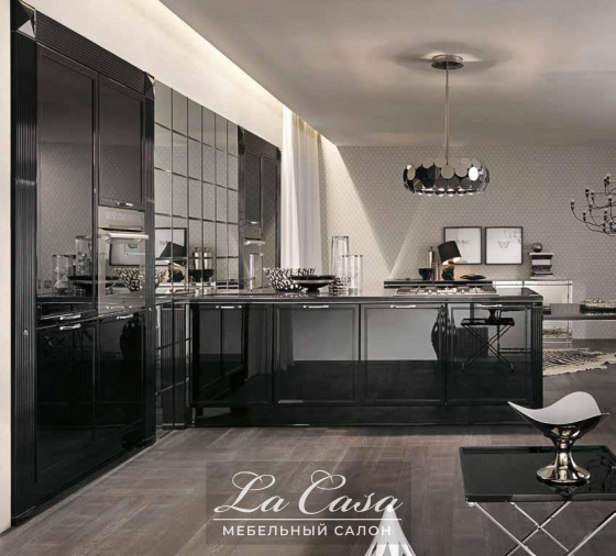 Кухня Luxury Glam Black Is Back - купить в Москве от фабрики Aster Cucine из Италии - фото №3