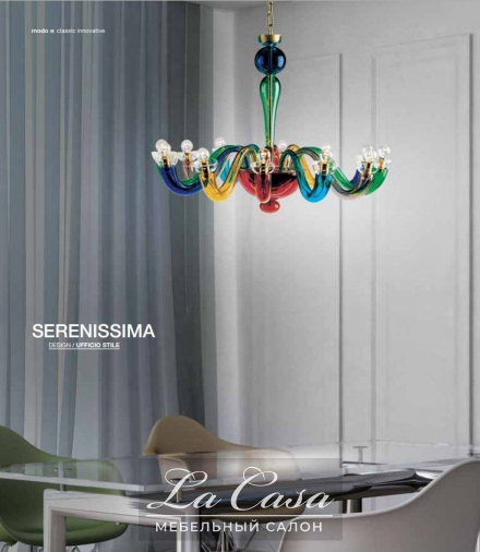 Люстра Serenissima - купить в Москве от фабрики Leucos из Италии - фото №2