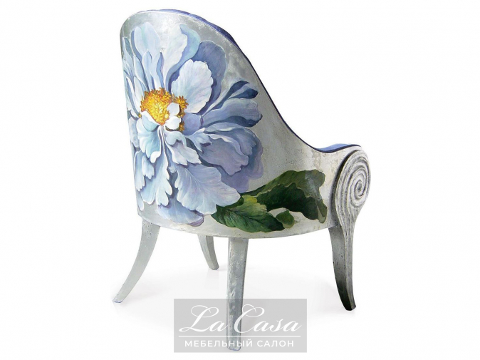 Кресло Lara Azzurra - купить в Москве от фабрики Alchymia из Италии - фото №1