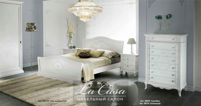 Кровать 284/3l - купить в Москве от фабрики Lubiex из Италии - фото №1