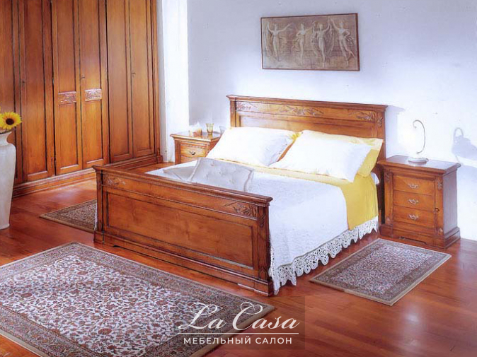 Кровать Fenice Wood - купить в Москве от фабрики Bam.art из Италии - фото №1