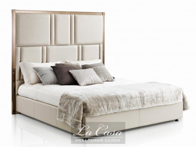 Кровать Elite Beige - купить в Москве от фабрики DV Home из Италии - фото №1