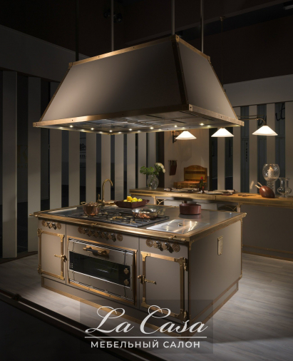 Кухня Beige Grey Brass - купить в Москве от фабрики Officine Gullo из Италии - фото №2