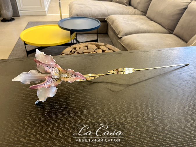 Статуэтка Orchidea rosa 60 - купить в Москве от фабрики Lorenzon из Италии - фото №1