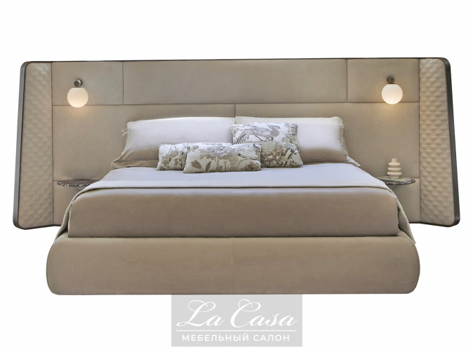 Кровать Suite Grey - купить в Москве от фабрики Conte Casa из Италии - фото №1