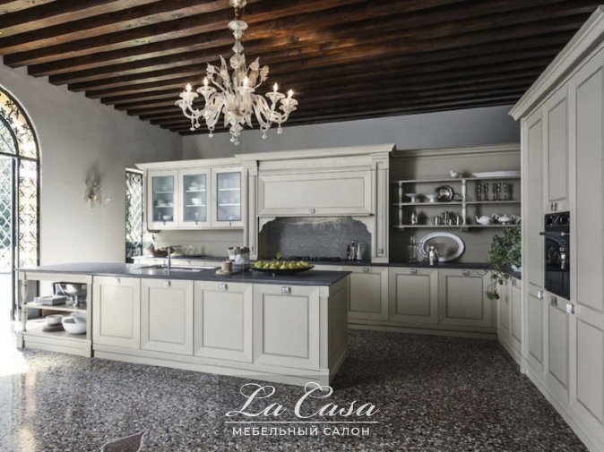 Кухня Etoile Laccato Seta Bianco Creta - купить в Москве от фабрики Cesar из Италии - фото №2